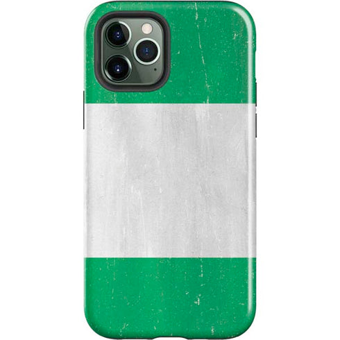 Nigeria Flag Distressed iPhone 12 Pro Max Impact Case